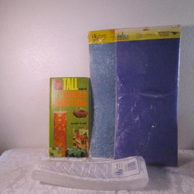 Candle making supplies & book