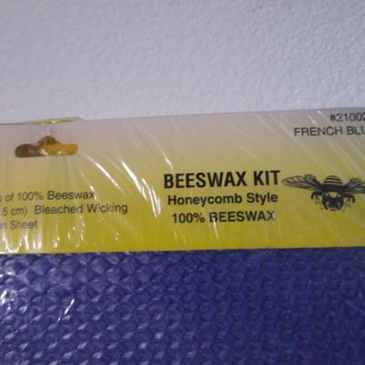 Candle making supplies & book