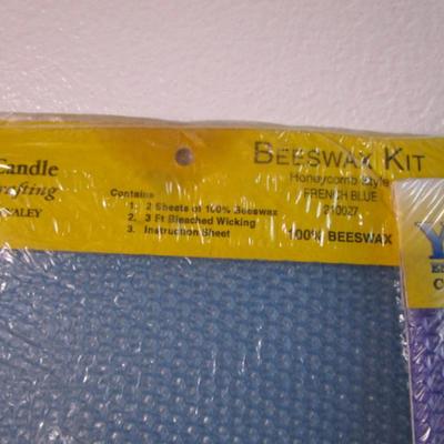Candle making supplies & book