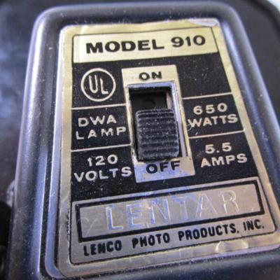 Vintage Lentar movie light, very bright
