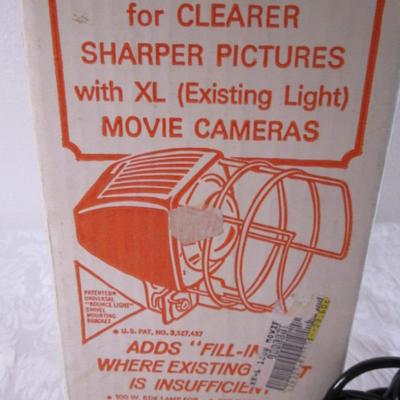 Vintage Harwood XR6 video & movie light
