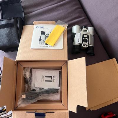 Variety of Household Gadgets: Binoculars, Drills, Compressor, & More (D-EL)