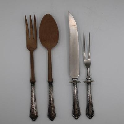 Vintage Webster Company Sterling Silver Handled Serving Sets