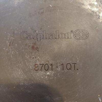 Eight Piece Calphalon, All-Clad and NSF Pots and Pans (K-KD)