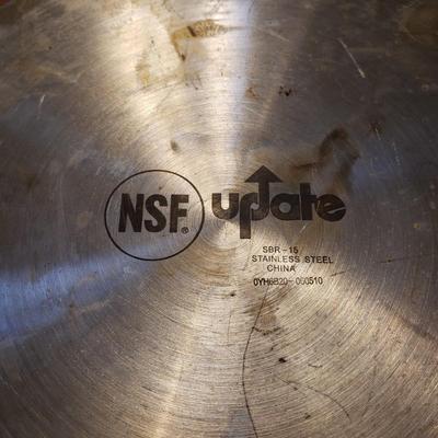 Eight Piece Calphalon, All-Clad and NSF Pots and Pans (K-KD)