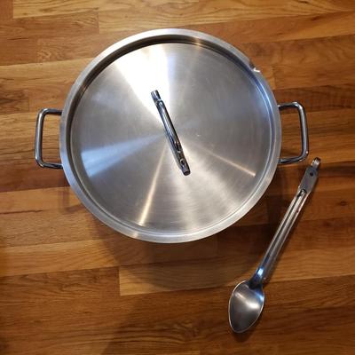 Eight Piece Calphalon, All-Clad and NSF Pots and Pans (K-KD)