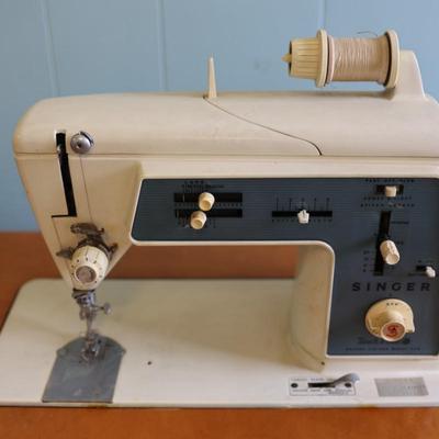 Vintage Singer Sewing Machine Desk