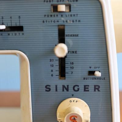 Vintage Singer Sewing Machine Desk