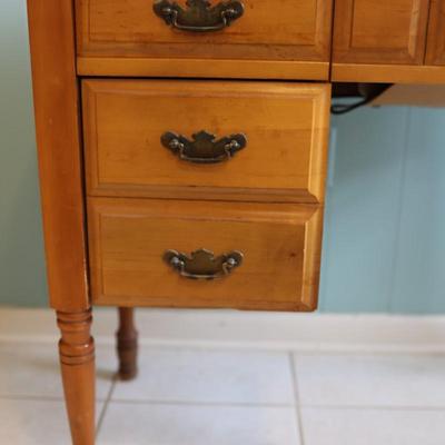 Vintage Singer Sewing Machine Desk