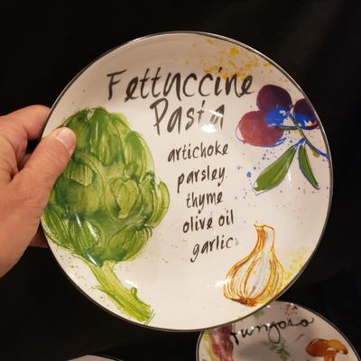 Manna Pottery Bowls, Mandala Dinner Plates, and More (K-KD)