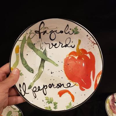 Manna Pottery Bowls, Mandala Dinner Plates, and More (K-KD)