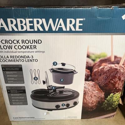 Ice Machine, 3-crock round, Cookbooks
