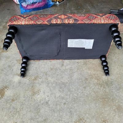 Multi-Colored Upholstered Bench (G-EL)