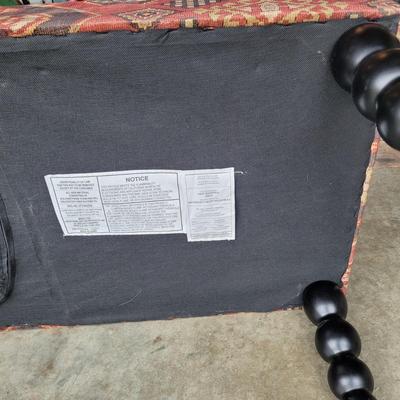 Multi-Colored Upholstered Bench (G-EL)