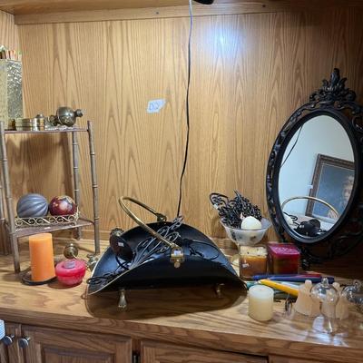 Brass, Mirror & Candles