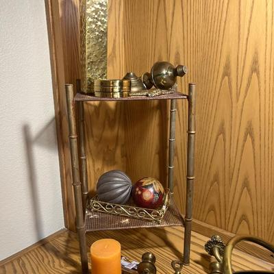 Brass, Mirror & Candles