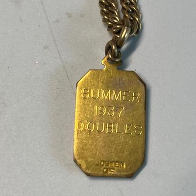 Jewelry incl 1937 Doubles charm
