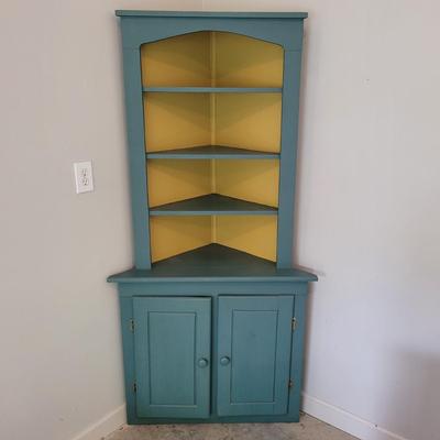 Wooden Corner Cabinet (G-EL)