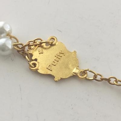 Purity marked vintage rosary necklace
