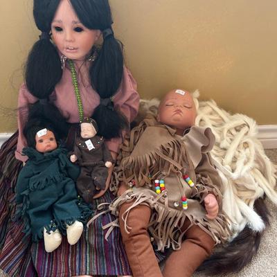 Indian Porcelain Dolls