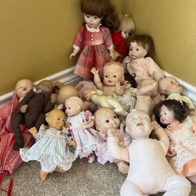 Small Porcelain Dolls