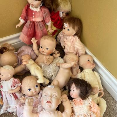 Small Porcelain Dolls