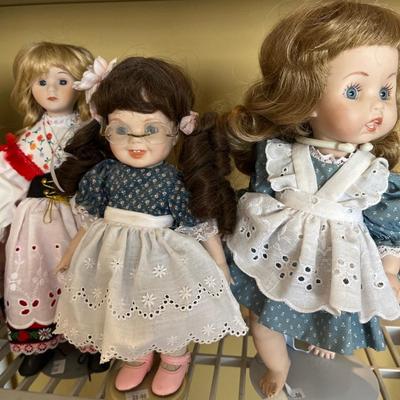 Plastic and Porcelain Dolls