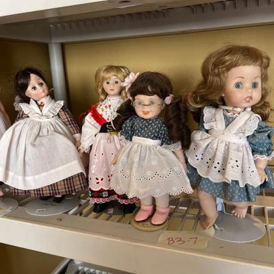 Plastic and Porcelain Dolls