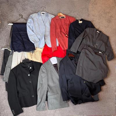 Burberry, Brooks Brothers, and More Women’s Pant Suite and Blazers - Size 12-16 (GB2-DZ)