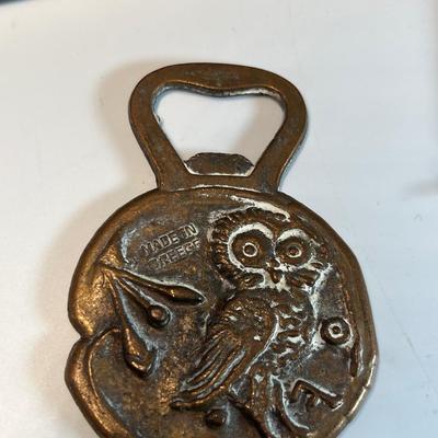 Greece bottle opener, shell trinket box, jewelry boxes, clock