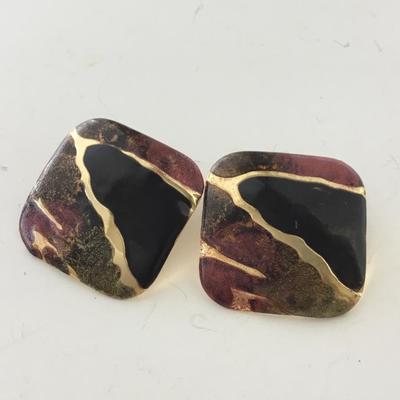 Vintage statement earrings