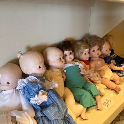 8 Porcelain Dolls