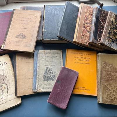 Antique Norwegian/Scandinavian books