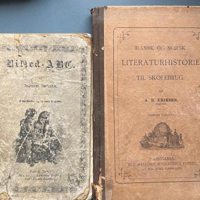 Antique Norwegian/Scandinavian books
