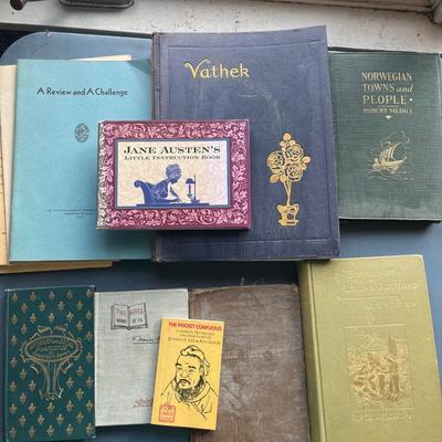 Various books regarding Scandinavia