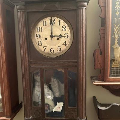 3 vintage clocks