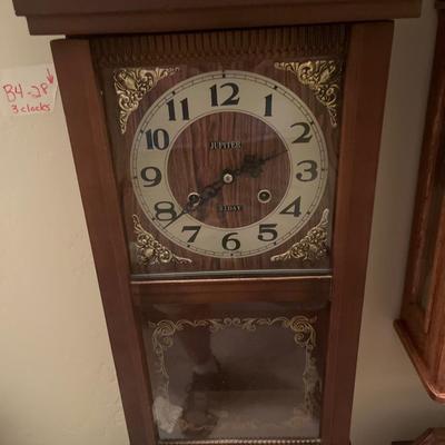 3clocks and glass for first clock