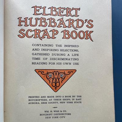 Albert Hubbard’s scrapbook 1923