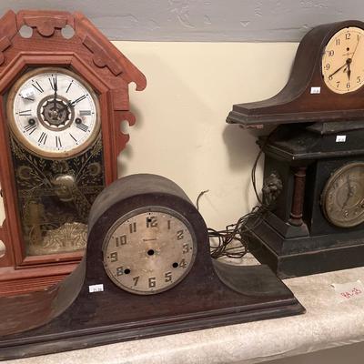 3 clocks