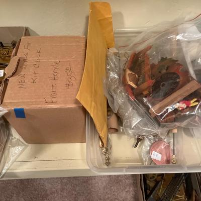 Clock parts and housings