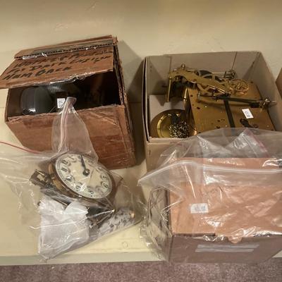 Clock parts and housings