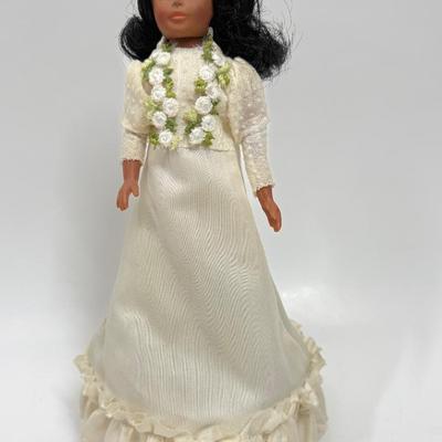 VINTAGE Lanakila Hawaiian Wedding Song Revolving Music Box Doll