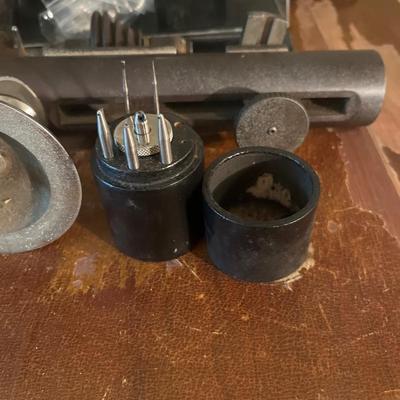 Vintage clock and watch lathe