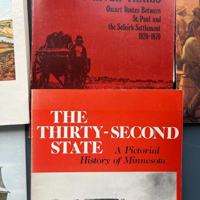 Minnesota and Red River Valley history books