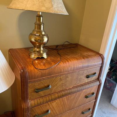 Chest of Drawers and Lamp table