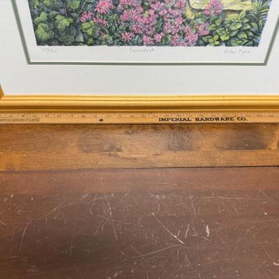 Framed Art: Lithograph of "Conservatory 4" by Arthur Byrne