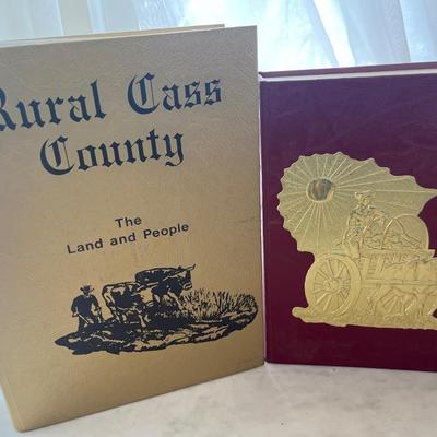 Two books - Rural Cass County & Rural Clay County