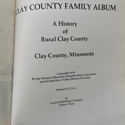 Two books - Rural Cass County & Rural Clay County