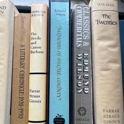 Edmond Wilson books