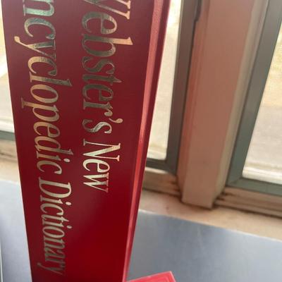 Dictionary and travel brochures